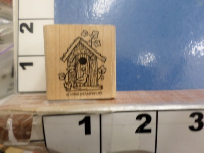 STAMPIN UP! birdhouse with welcome saying RUBBER STAMP 30U | eBay