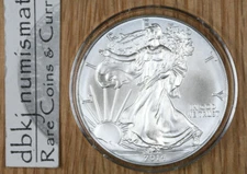2014 Silver American Eagle $1 - BU - Brilliant Uncirculated - In Capsule