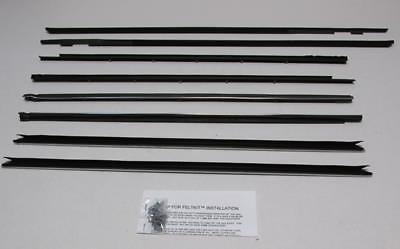 1963 Galaxie 500XL 2 Door Fastback 8-Piece Windowfelt Channel Kit