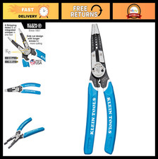 Wire Stripper Cutter Crimper Tool Made in USA for 8-18 AWG Solid & 10-20 AWG Str