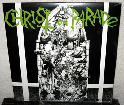 CHRIST ON PARADE Sounds Of Nature LP HARDCORE Punk Rock REISSUE Black Vinyl NEW