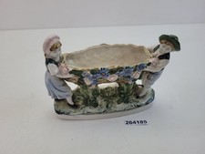 Beistell-Jardiniére Porzellan Junge Mädchen...