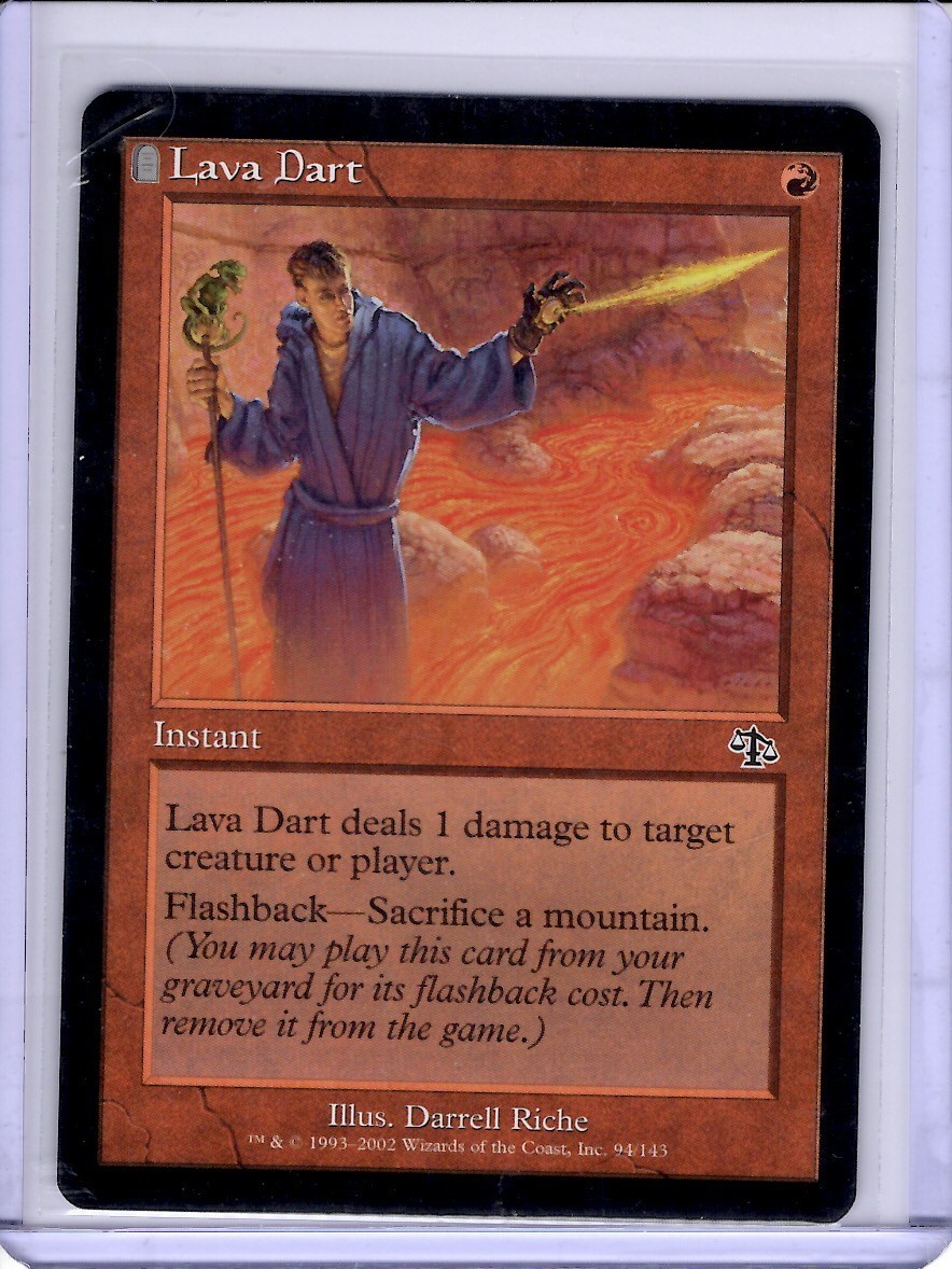 Lava Dart #94 Common Judgment Regular MTG LP