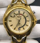 Vintage Seiko Kinetic Sports 100 5M42-0B09 New Capacitor 7 3/4 Wrist Size