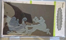 Darice SANTAS SLEIGH & REINDEER die Embossing Essentials