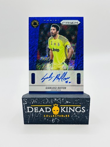 2025 Panini Prizm FIFA CWC - Gianluigi Buffon - FOTL Blue Shimmer Auto ...