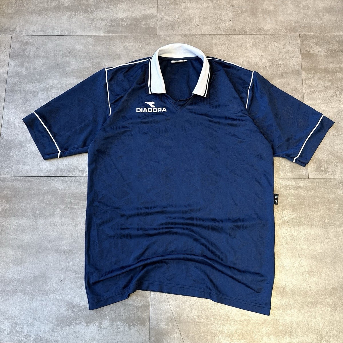 Vintage 90S Italy Diadora Template Soccer Jersey Men's Size XL