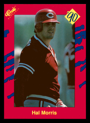 1990 Classic Update Hal Morris  Cincinnati Reds #T35 Near Mint NM