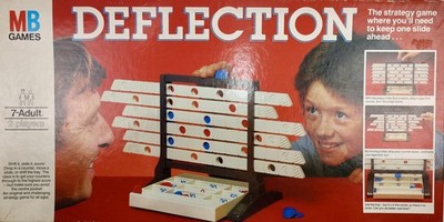 MB Spiele Ablenkung Strategie Brettspiel Vintage 1981 2 Spieler (7+) - vollständig