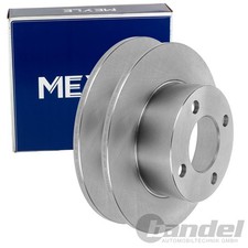2X MEYLE BREMSSCHEIBEN 245mm HINTEN PASSEND FÜR AUDI 100 80 90 CABRIOLET COUPE