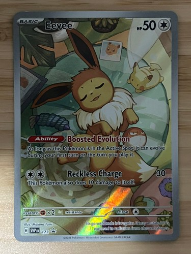 Eevee 173 Sv: Scarlet & Violet Black Star Promo Holo Eng NM (C)