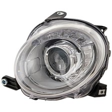 Headlight For 2012-2015 2016 2017 2018 Fiat 500 Hatchback Left With Bulb