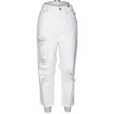 Rocawear, Jeans, Größe: 29/30, Weiß, Baumwolle, Denim, Damen #ivh