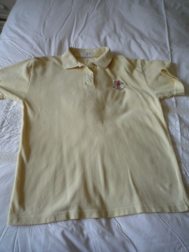 Pringle of Scotland, VINTAGE LADIES PRINGLE POLO SHIRT COTTON SIZE L AV