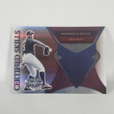 Dontrelle Willis Florida Marlins 2005 Certified Skills #CS-7 Leaf Cerified