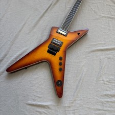 Custom Sunburst Dimebag Darrell Dean Electric Guitar With Floyd Rose Tremolo