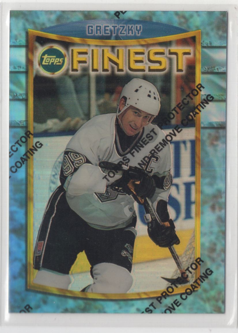 1994-95 TOPPS FINEST REFRACTOR WAYNE GRETZKY