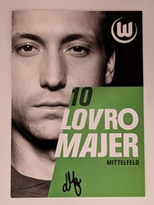 LOVRO MAJER VfL Wolfsburg Autogrammkarte 2025-26 Kroatien WM 2026