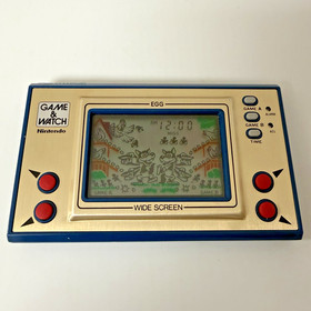 Nintendo Game & Watch Egg (EG-26) Wide Screen 1981 MINT CONDITION Tested Working