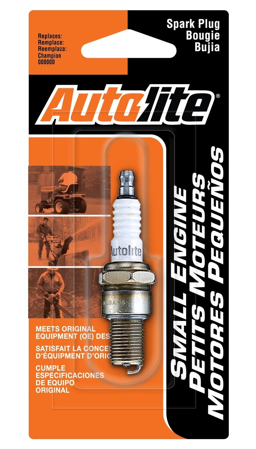 Autolite 295DP Copper Non-Resistor Automotive Replacement Spark Plug 1 Pack