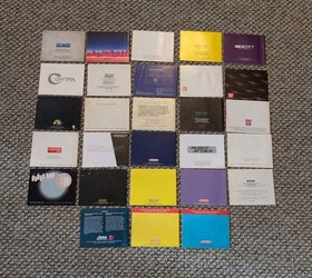 Lote 28 Nintendo NES Manual de instrucciones Folleto Contra Mario Battletoads WURM