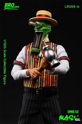 BROTOYS The Mask Jim Carrey LR009-A 1/12th Collectibles Action Figure New In Sto - Picture 10 of 14