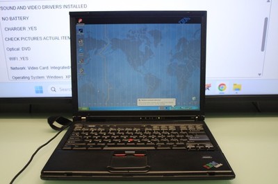 #90 IBM ThinkPad T43 14.1in Pentium M 1.86GHz 1.5GB RAM 40gb HDD WINDOWS XP PRO