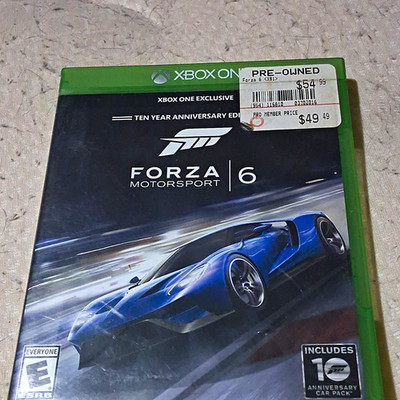 Microsoft Studios Forza Motorsport 6 10 Year Anniversary - Xbox One Racing E
