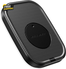 Undetectable Mouse Jiggler Mouse Mover No Software Keeps PC Awake Black