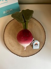 Jellycat I Am Vivacious Radish Vegetable Brand New With Tags Rare Retired