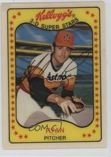 1981 Kellogg's 3-D Super Stars Nolan Ryan #6 HOF 1ho1