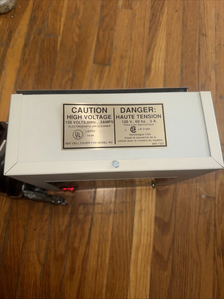 Módulo de purificador de ar eletrostático industrial Emerson novo na caixa 443H - Imagem 3 de 4