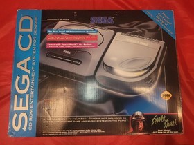 Sega CD Model 2 In Original Box - Discs Not Loading - Read