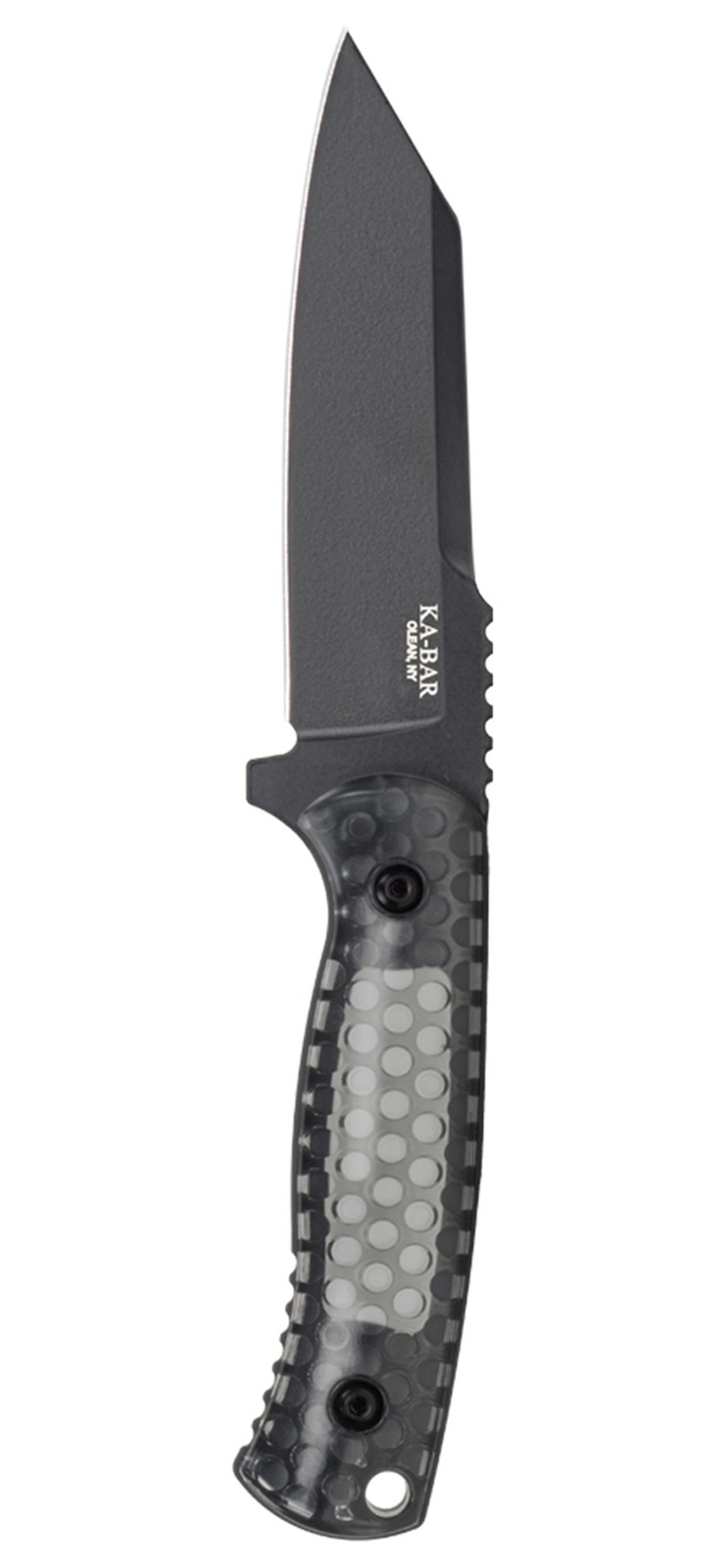 KA-BAR Cool Name Reverse Tanto Fixed Blade Knife 4.625" Blade w/ Sheath  7702