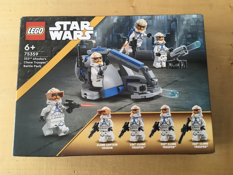 LEGO Star Wars: 332nd Ahsoka's Clone Trooper Battle Pack (75359)- NEW & SEALED *