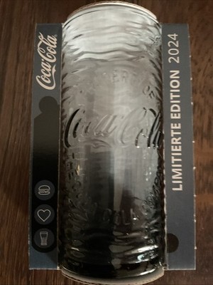 Coca Cola Glas mc Donalds - limitierte Edition 2024 - Black  - neu Ovp
