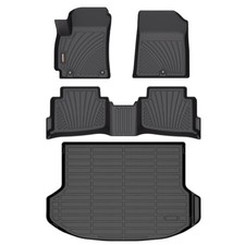 Binmotor-Custom Fit Floor Mats  Cargo Liner for Kia Seltos 2024 2025 2026, A...