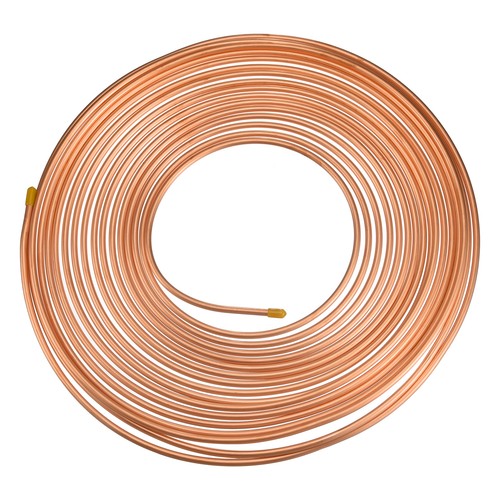 Copper Tube, 49ft 3/16 Inch Refrigeration Copper Tubing Hollow Copper Pipe