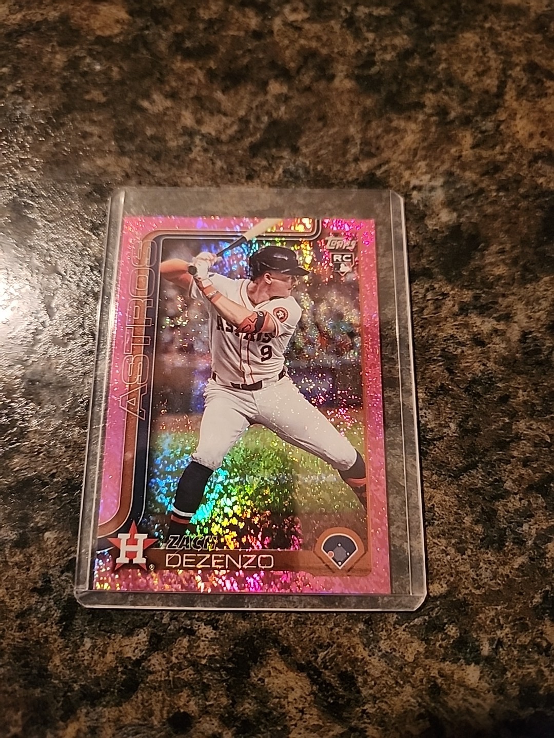 2025 Topps Series 1 - Zach Dezenzo #89 Pink Holo Foil (RC)