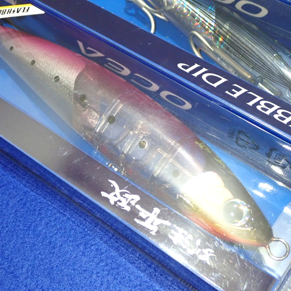 Shimano Ocea BECCHU HIRAMASA & BUBBLE DIP Popper JDM Topwater Lures Lot #3 - Image 7