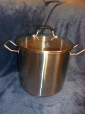 Tabletops Unlimited Invitations Professional Stainless Steel Pot Glass Lid 12 QT