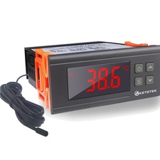 Temperaturregler 230V Digitale Thermostat  Sonde Aquarium Terrarium