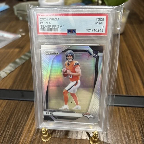 🐴🐴2024 Panini Prizm Rookies Bo Nix #309 Silver Prizm🐴🐴