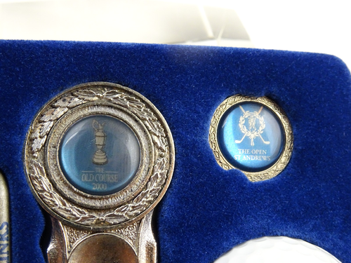 The Open Championship 2000 St. Andrews Links Course Golf Accessory Set - Picture 8 of 16