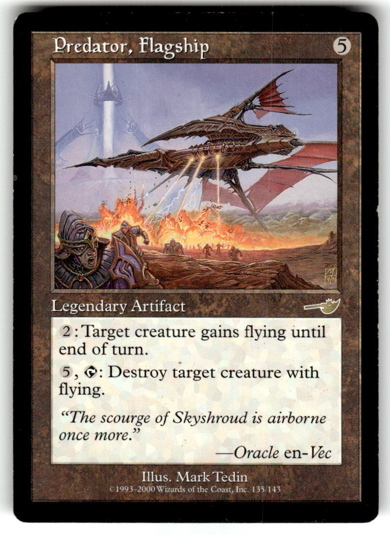 English MTG Regular Predator, Flagship Nemesis Magic the Gathering