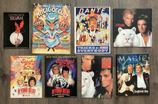 Richardi?Dante?Silvan?Siegfried & Roy* Collector Programs and a Bonus! 8 in all!