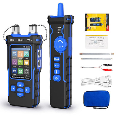Noyafa Nf-8508 Network Cable Tester Optical Power Meter Cat5 Cat6 Cable Toner