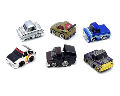 CarTuned 1:64 Mijo Exclusives Series MJ1 Assortment of 6 Cars Set