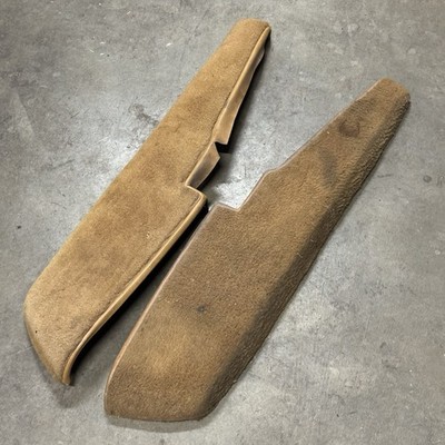 1974-1989 Porsche 911 Door Pocket Set L&R Pair TAN CARPET