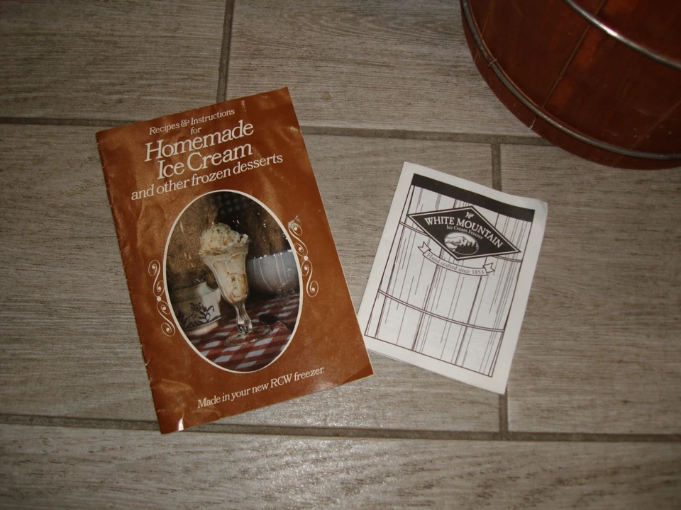 WHITE MOUNTAIN 6 QUART ELECTRIC ICE CREAM MAKER MODEL F69206 NEW OPENED Read! - Image 4 of 4